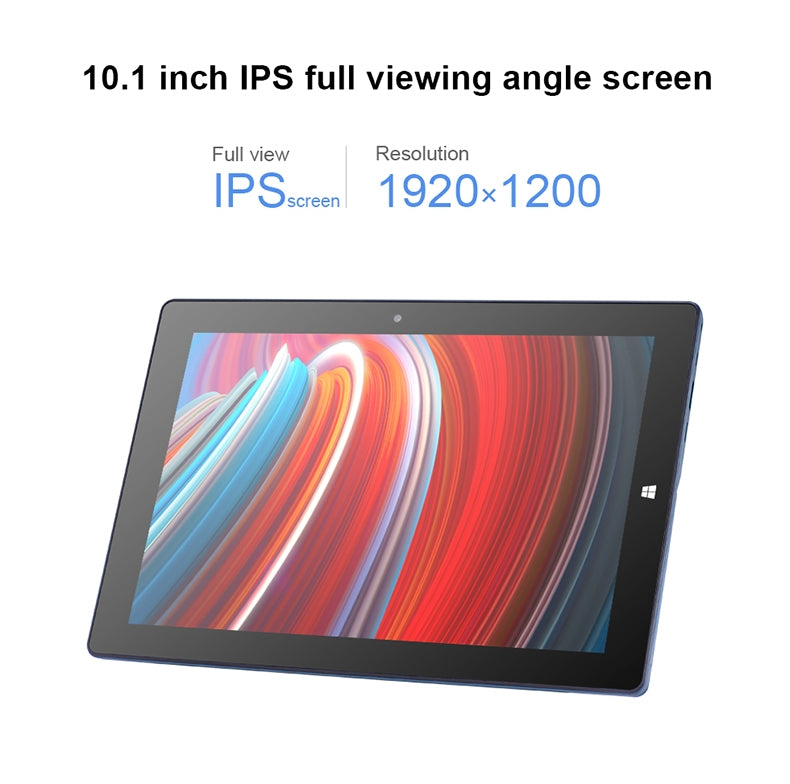 PIPO W10 10.1 Inch 1920*1200 Dark Blue 2 in 1 Tablet N4120 Quad Core 6G RAM 64G ROM Win10 WIFI Bluetooth 4.2 BT with Keyboard Stylus OTG