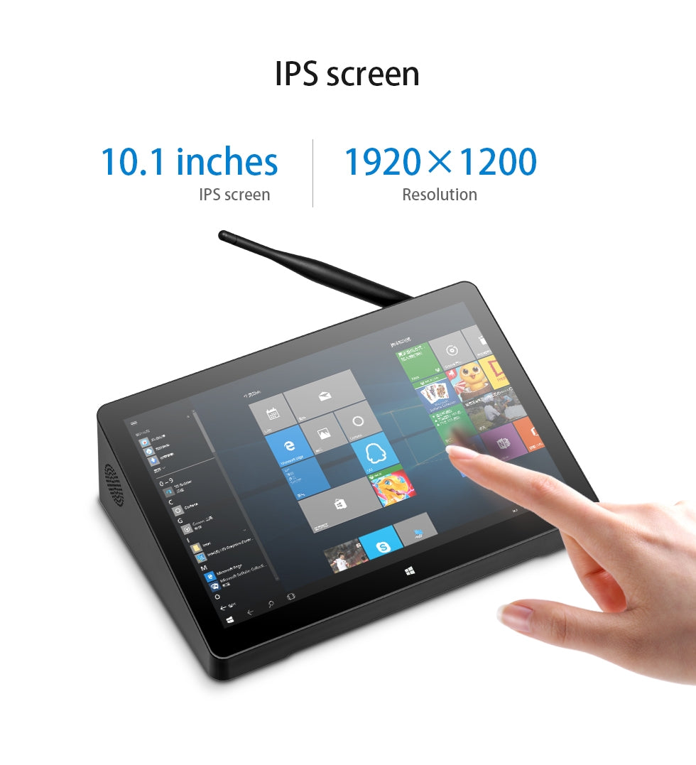 PiPO X10 Note 10.8 Inch TV Box Intel Z8350 4GB 64GB Windows 10 Mini PC Support Capacitive Stylus