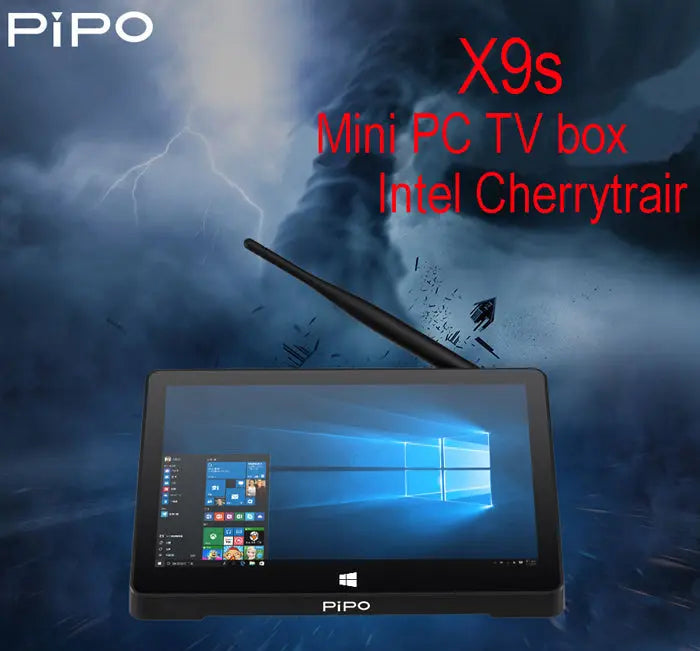 PiPo X9S Dual Boot Mini PC 2GB 32GB 8.9 Inch Intel Celeron N4020 Windows 10 HDMI-EU Plug (Update New versions 3GB+ 64GB)