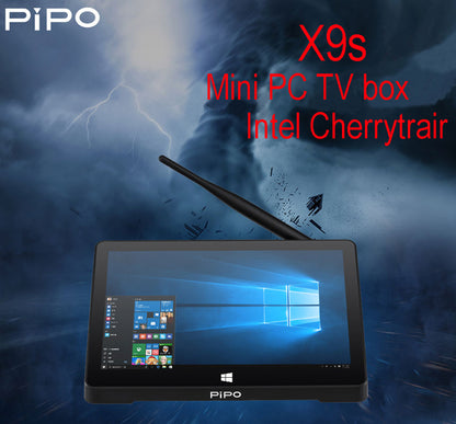 PIPO X9S TV Box 8.9 inch Tablet Mini PC Win10 Intel Celeron N4020 3G/ 64G BT4.0 HDMI - EU Plug