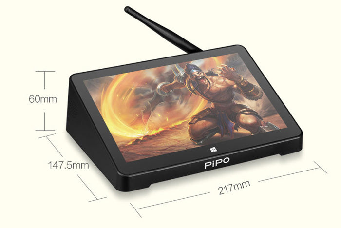 PIPO X9S Windows10 Tablet Mini PC Intel Celeron N4020  8.9 Inch TV Box 3G/ 64G BT4.0 HDMI - UK Plug